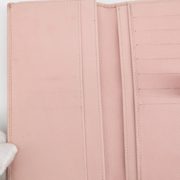 Chanel Butterfly Camellia Bifold Long Wallet Pink - Picture 12 of 14